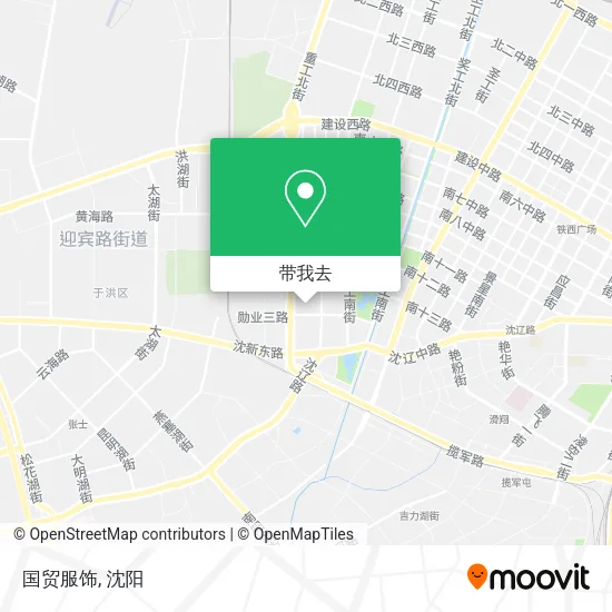 国贸服饰地图