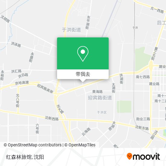 红森林旅馆地图
