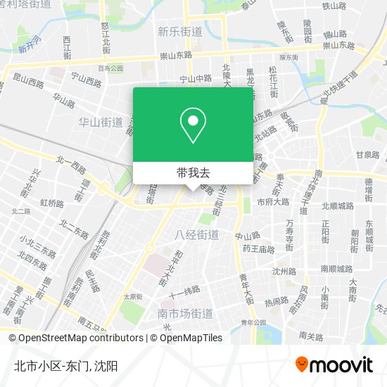 北市小区-东门地图