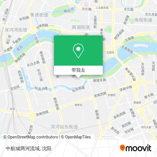 中航城两河流域地图