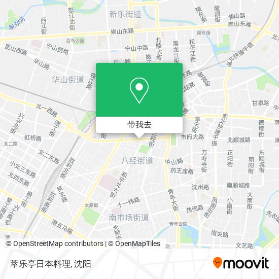 萃乐亭日本料理地图