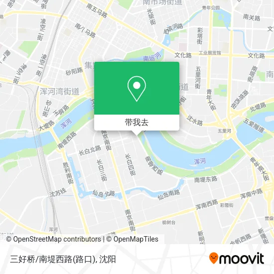 三好桥/南堤西路(路口)地图