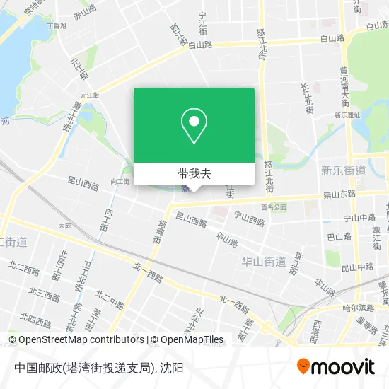 中国邮政(塔湾街投递支局)地图