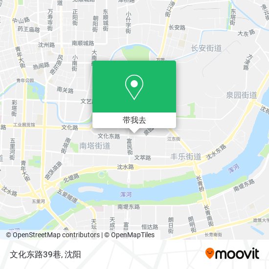 文化东路39巷地图