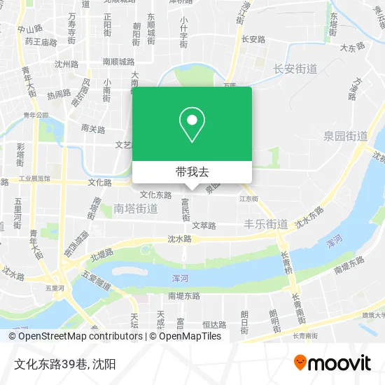 文化东路39巷地图