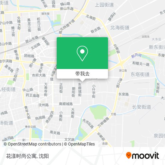 花漾时尚公寓地图