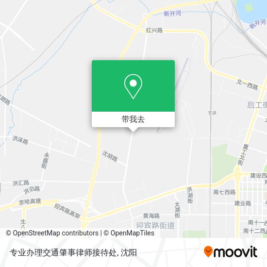 专业办理交通肇事律师接待处地图