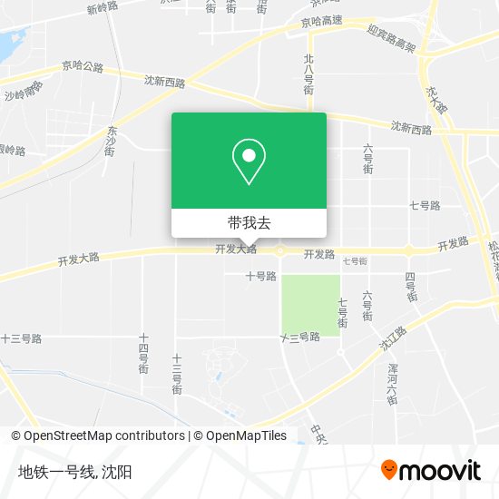 地铁一号线地图