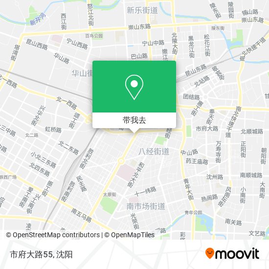 市府大路55地图