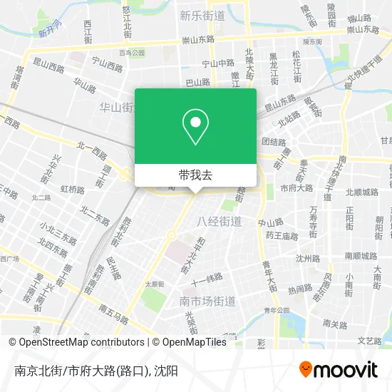 南京北街/市府大路(路口)地图