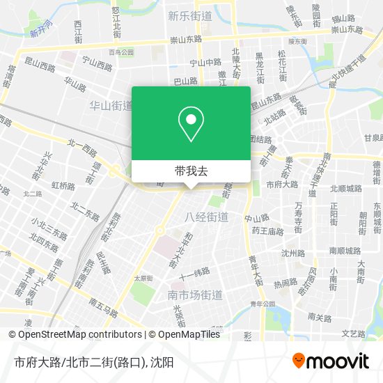 市府大路/北市二街(路口)地图