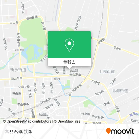 富丽汽修地图