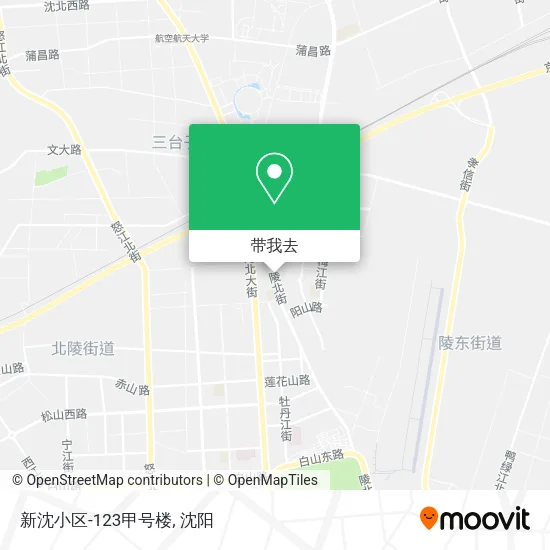 新沈小区-123甲号楼地图
