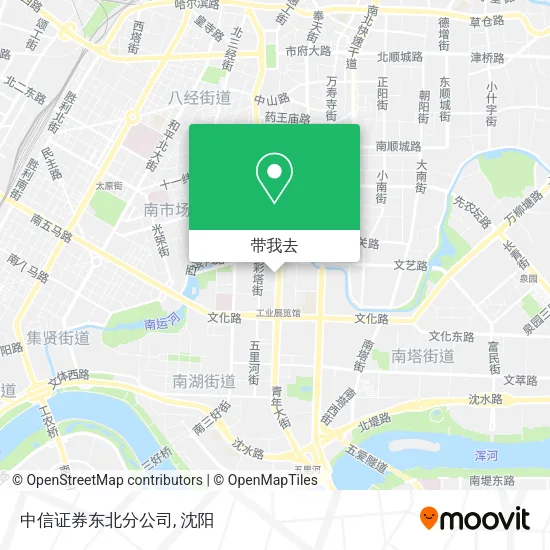 中信证券东北分公司地图