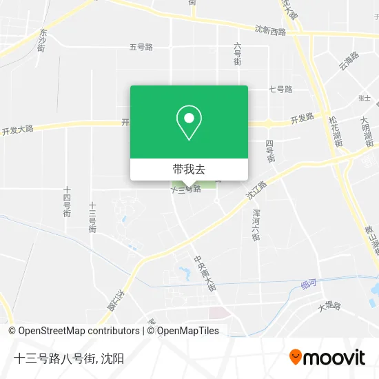 十三号路八号街地图