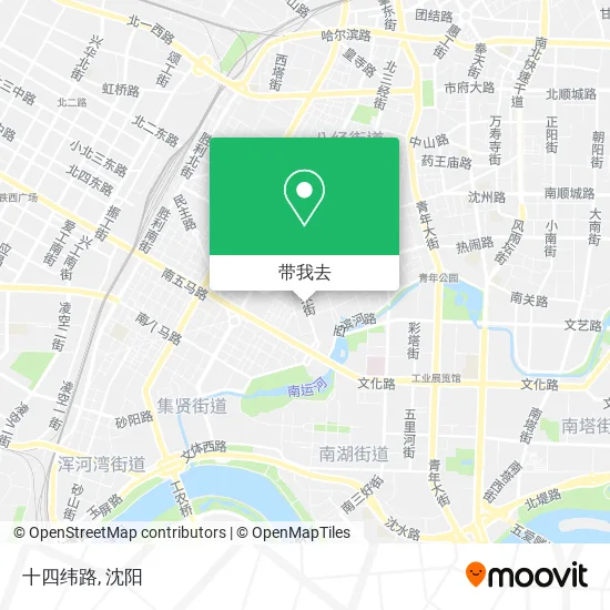 十四纬路地图