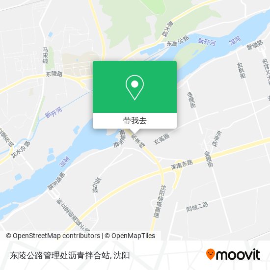 东陵公路管理处沥青拌合站地图
