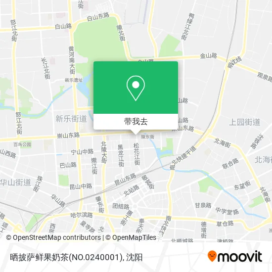 晒披萨鲜果奶茶(NO.0240001)地图