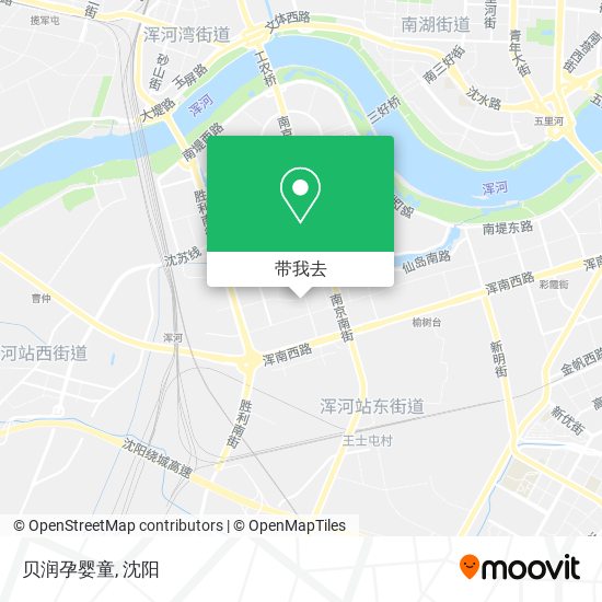 贝润孕婴童地图