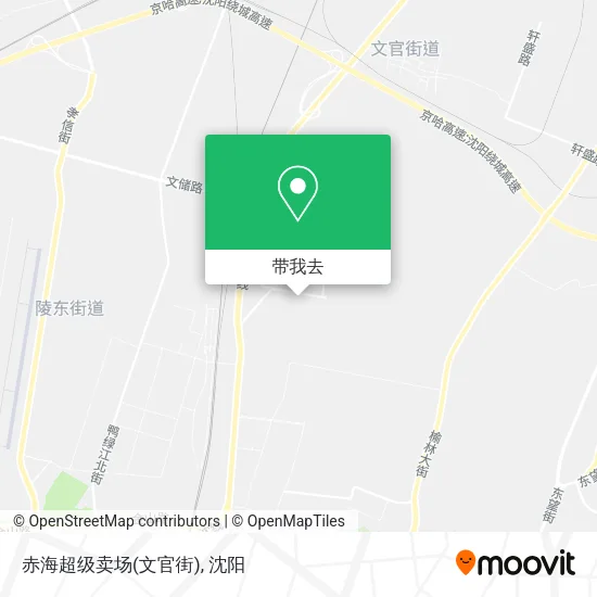 赤海超级卖场(文官街)地图