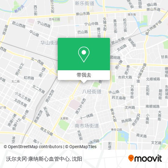 沃尔夫冈·康纳斯心血管中心地图