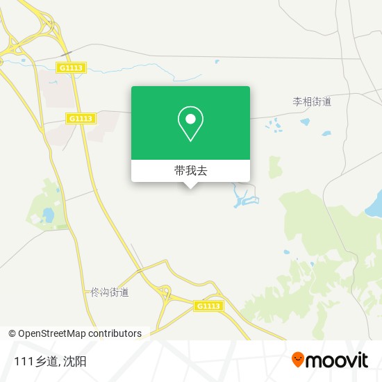 111乡道地图