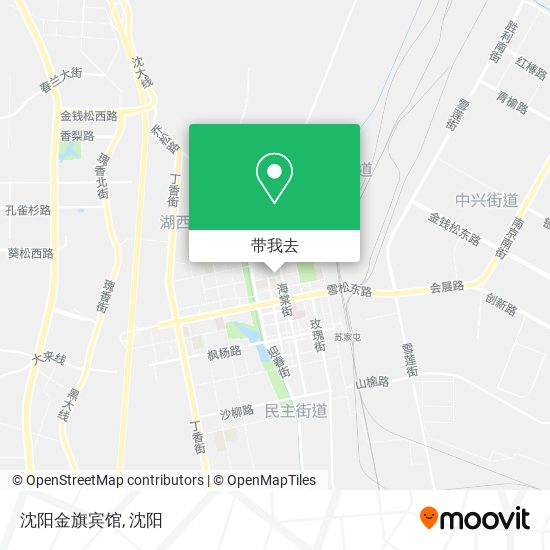 沈阳金旗宾馆地图
