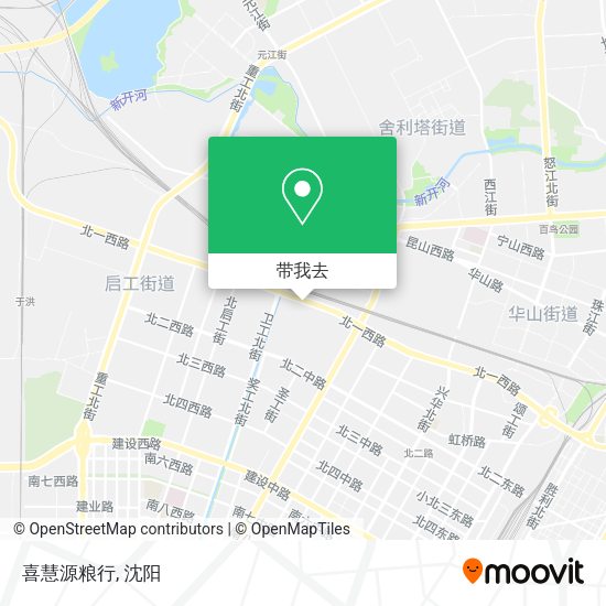 喜慧源粮行地图