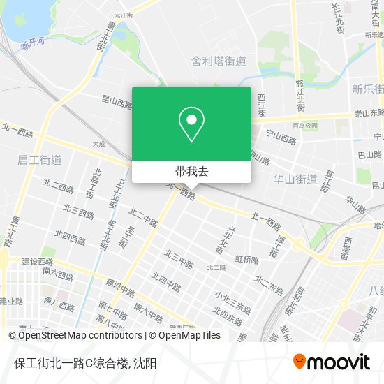 保工街北一路C综合楼地图