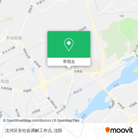 沈河区全社会调解工作点地图