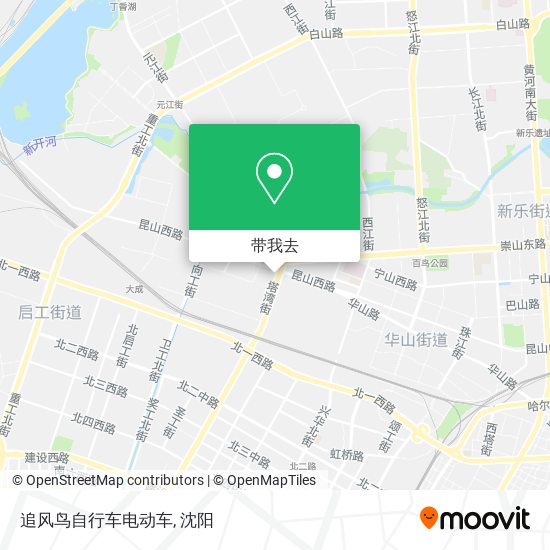 追风鸟自行车电动车地图