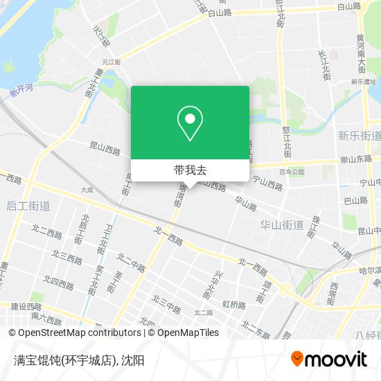 满宝馄饨(环宇城店)地图