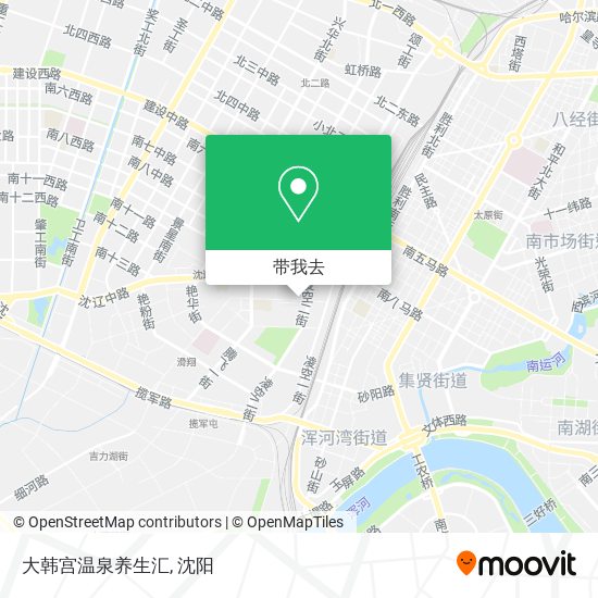 大韩宫温泉养生汇地图