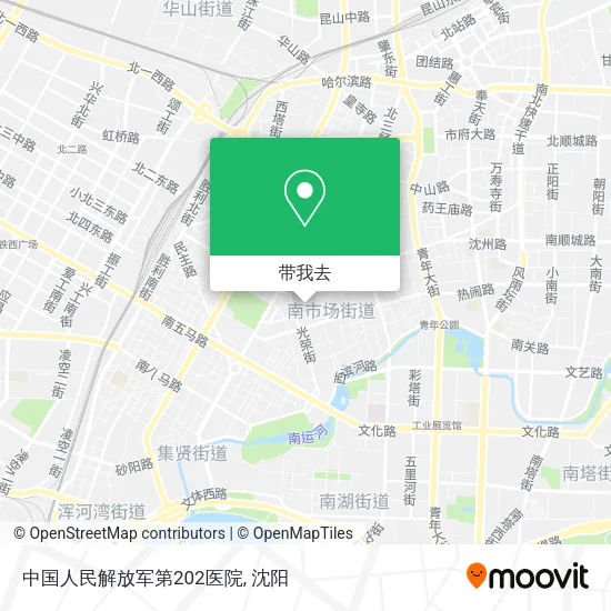 中国人民解放军第202医院地图