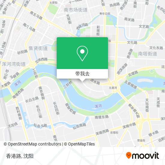 香港路地图