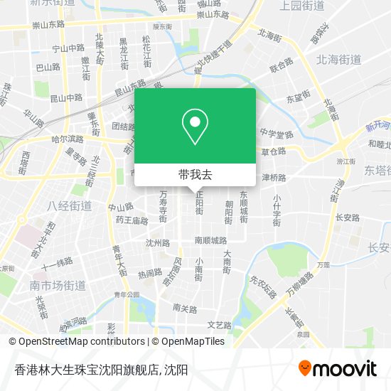 香港林大生珠宝沈阳旗舰店地图