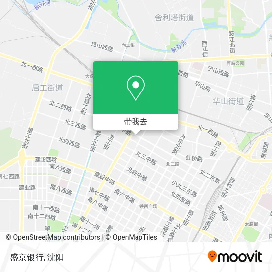盛京银行地图