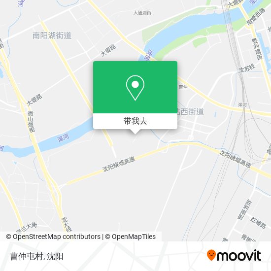 曹仲屯村地图