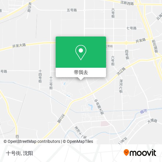 十号街地图