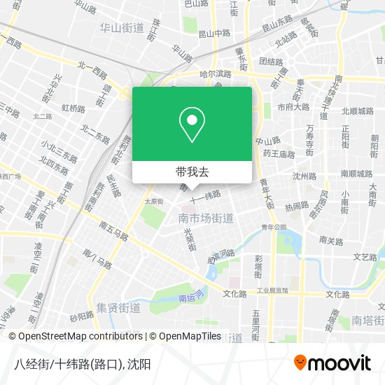 八经街/十纬路(路口)地图