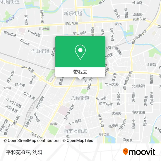 平和苑-B座地图