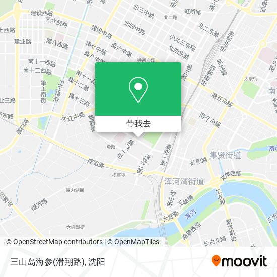 三山岛海参(滑翔路)地图