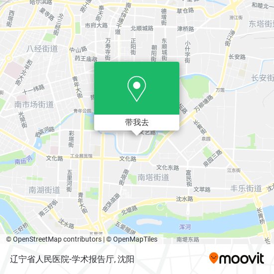 辽宁省人民医院-学术报告厅地图