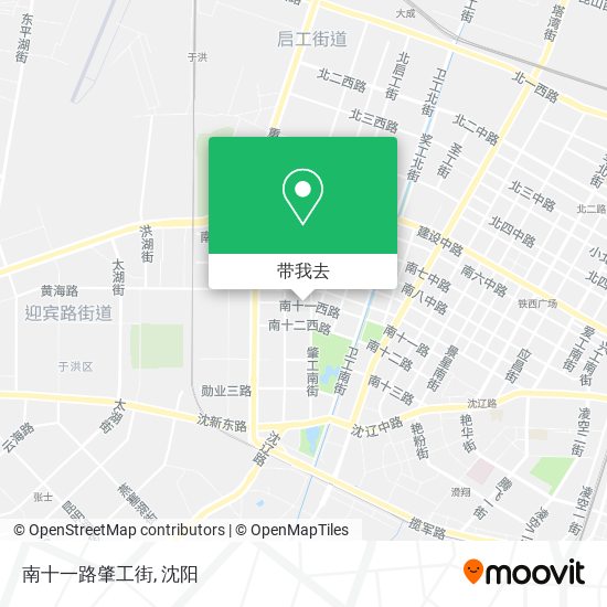 南十一路肇工街地图