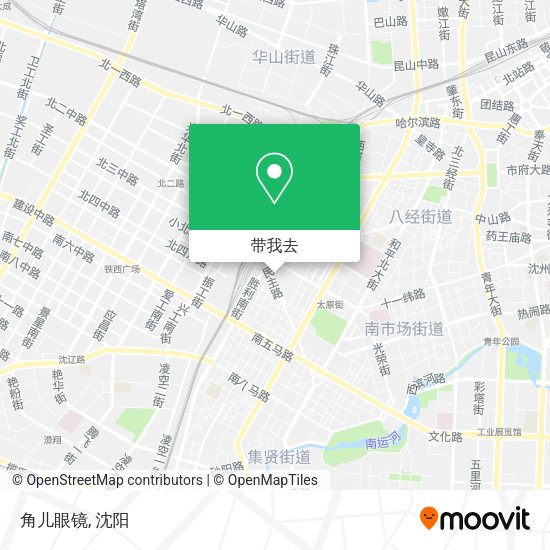 角儿眼镜地图