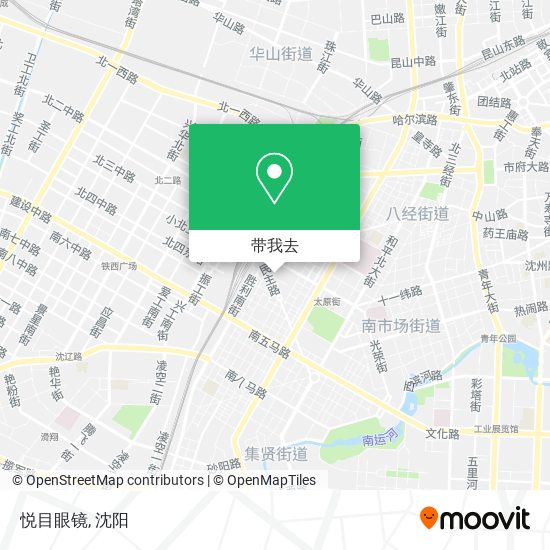 悦目眼镜地图
