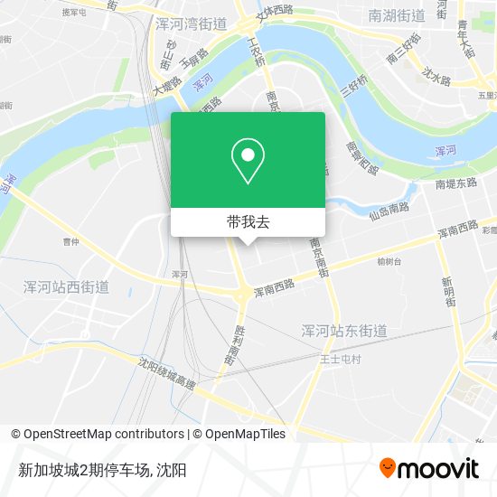 新加坡城2期停车场地图