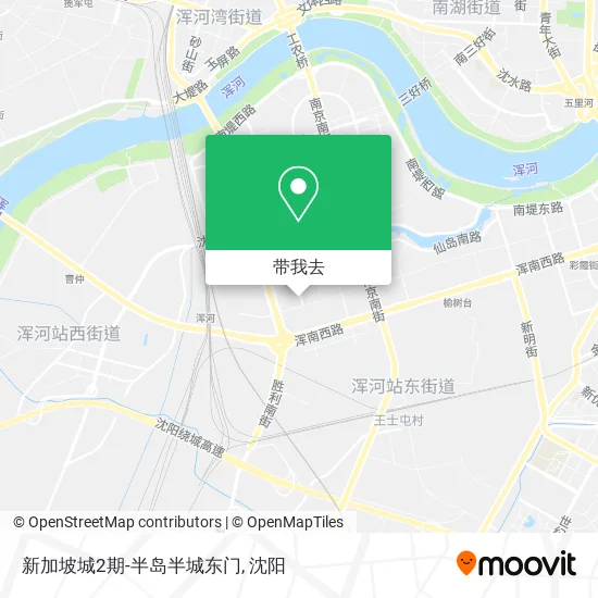 新加坡城2期-半岛半城东门地图
