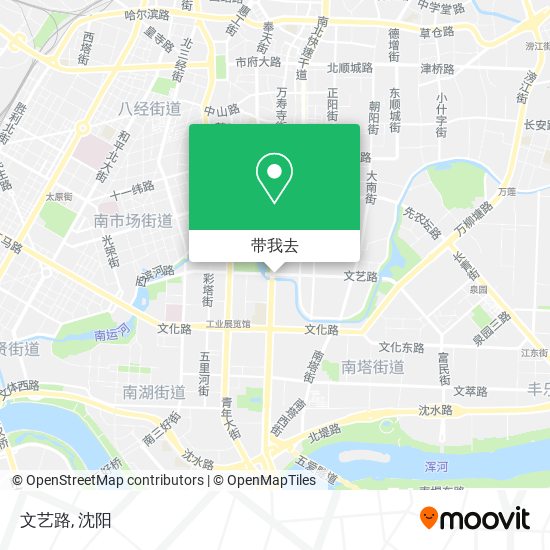 文艺路地图