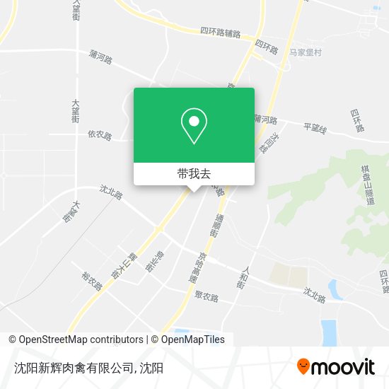 沈阳新辉肉禽有限公司地图